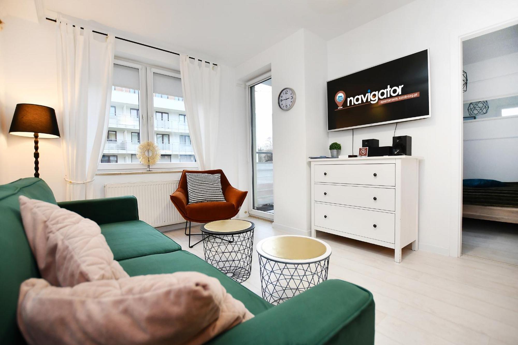 Apartamenty Navigator Zielone Tarasy 科沃布热格 外观 照片