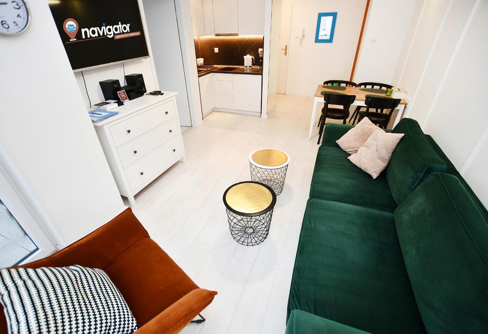 Apartamenty Navigator Zielone Tarasy 科沃布热格 外观 照片